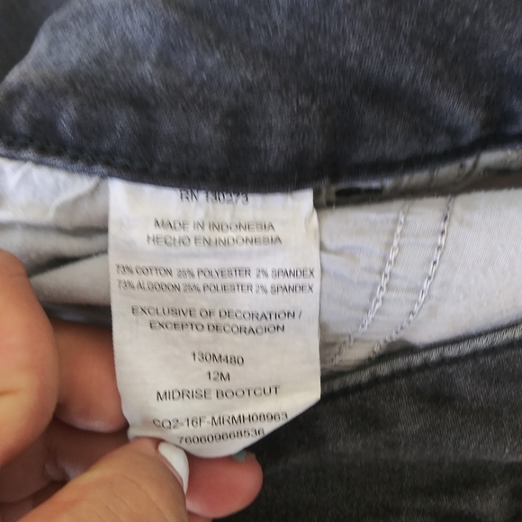 Riders Lee Mid Rise Boot Cut panralon for women si - Picture 8 of 8